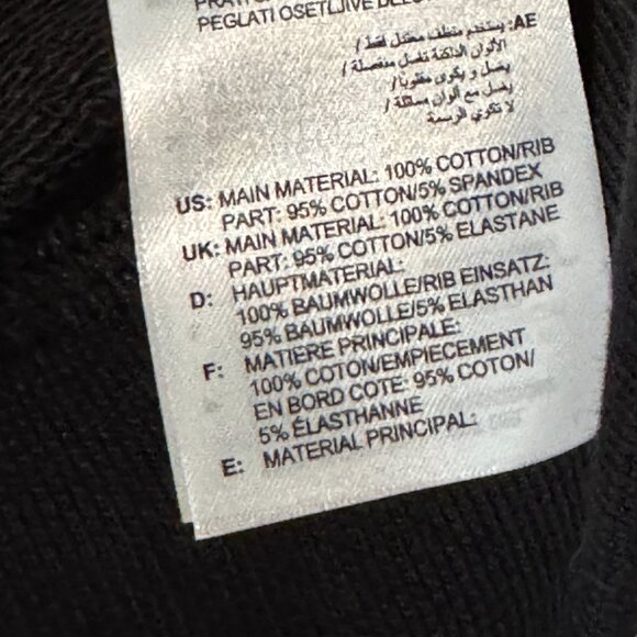 NWT ADIDAS LOCK UP CREW LONG SLEEVE TREFOIL BADGE RARE SWEATSHIRT BLACK MEN'S XL - Picture 6 of 7